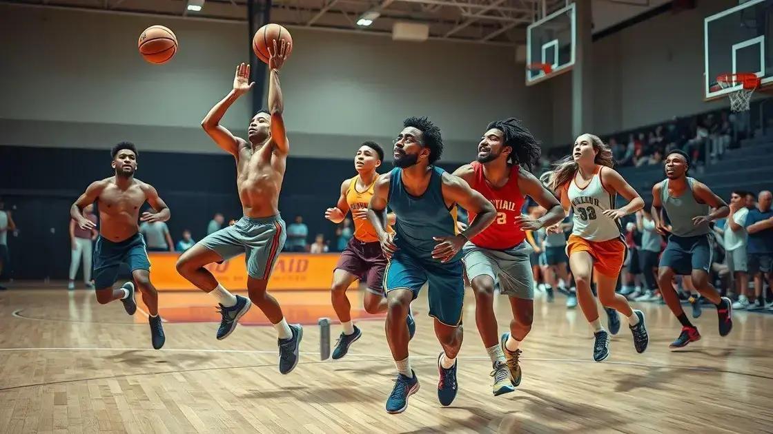Benefícios do basquete para a saúde física