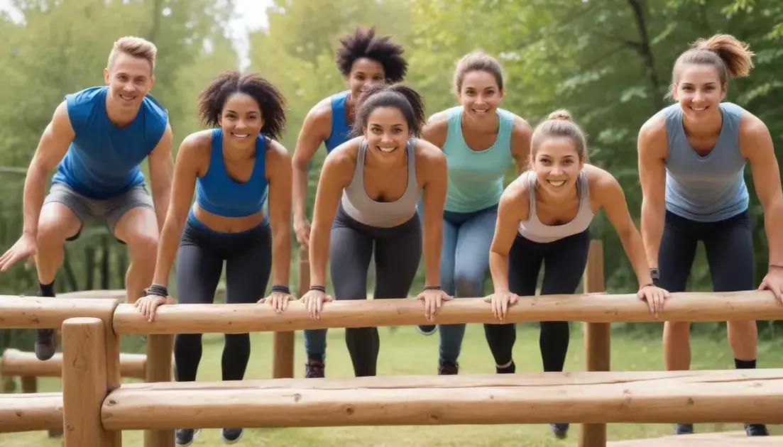 Benefícios físicos e mentais da corrida com obstáculo