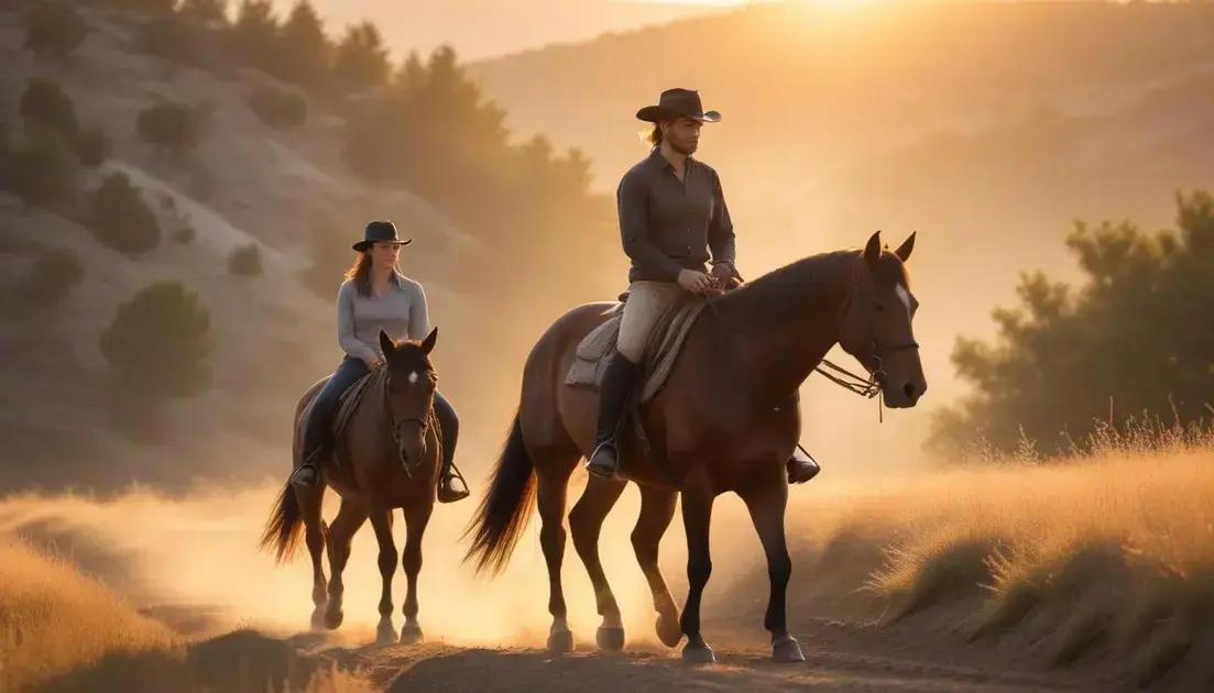 Benefícios físicos e mentais do hipismo