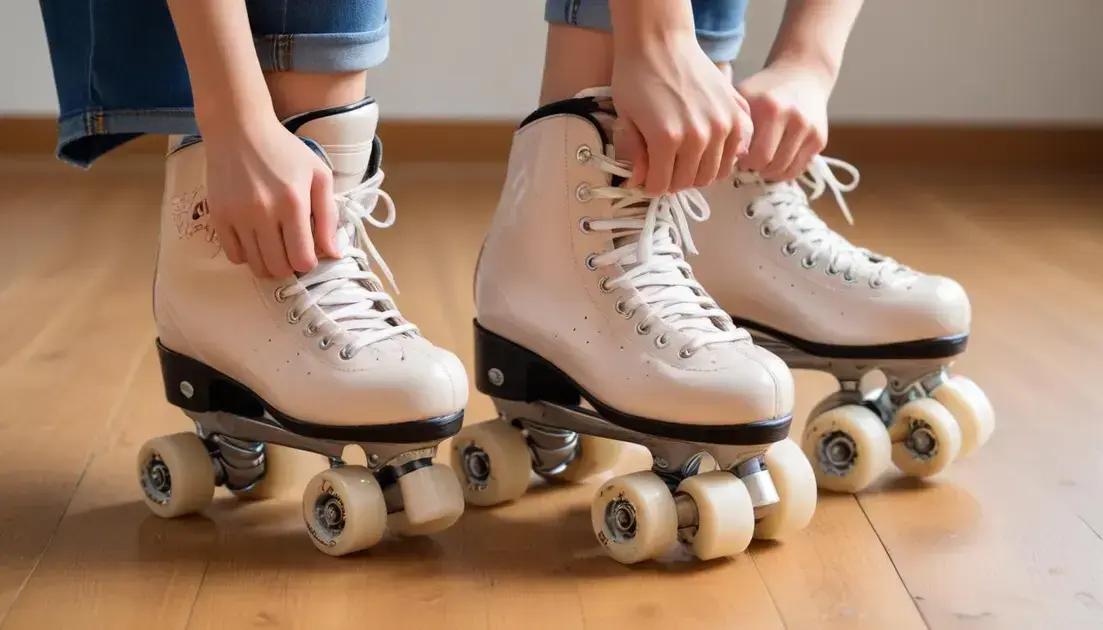 Como ajustar os patins para maior conforto