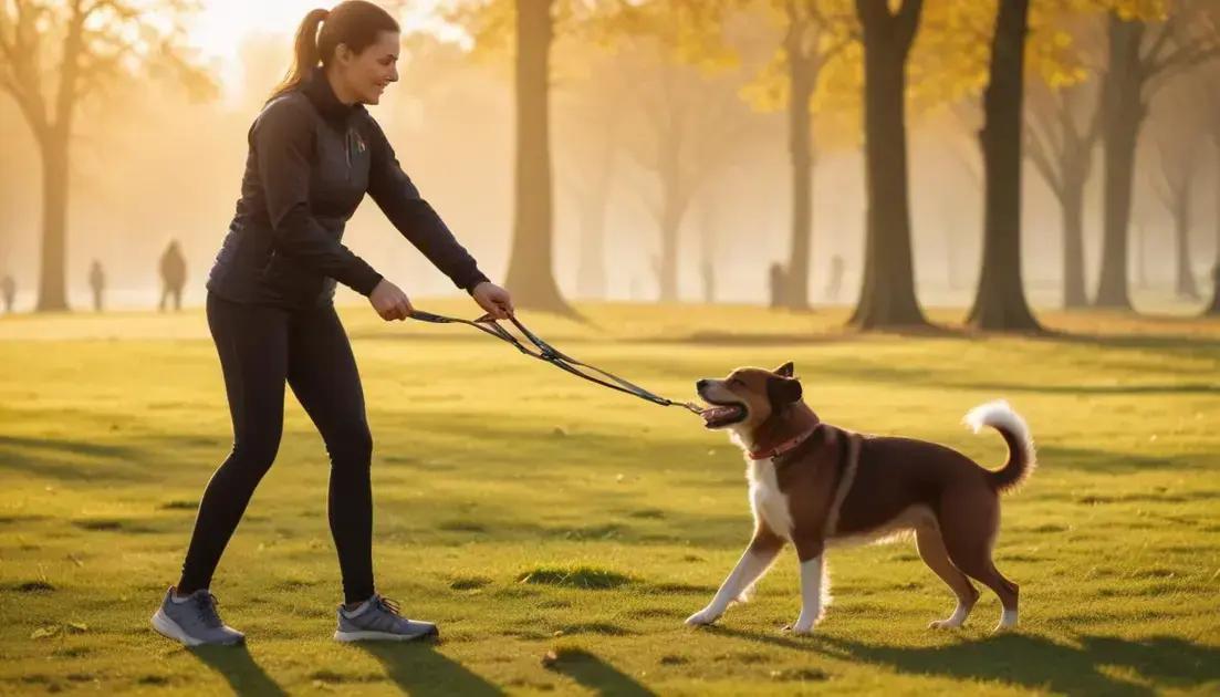 Como treinar seu cão para o canicross