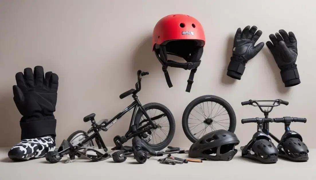 Equipamentos essenciais para começar no BMX