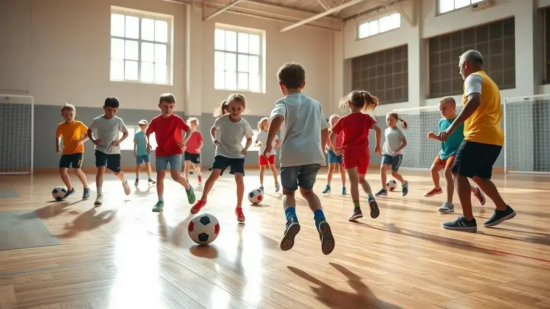 Futsal e o desenvolvimento de habilidades motoras