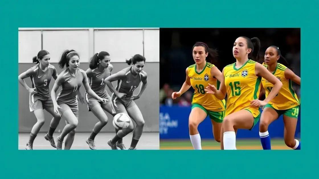 Handebol feminino: crescimento e representatividade