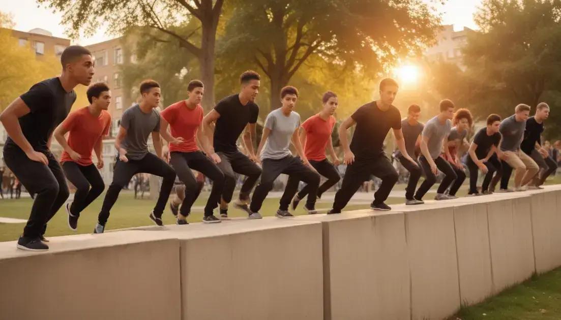 Histórias inspiradoras de praticantes de parkour