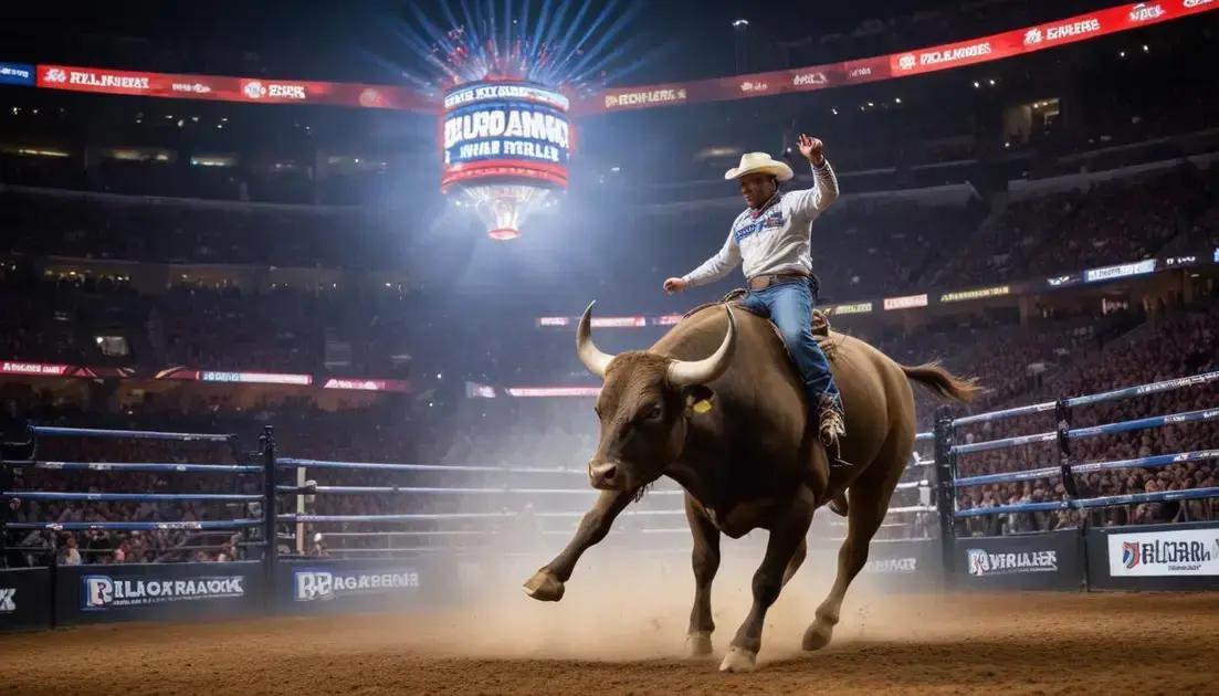 Os principais eventos de bull riding no mundo