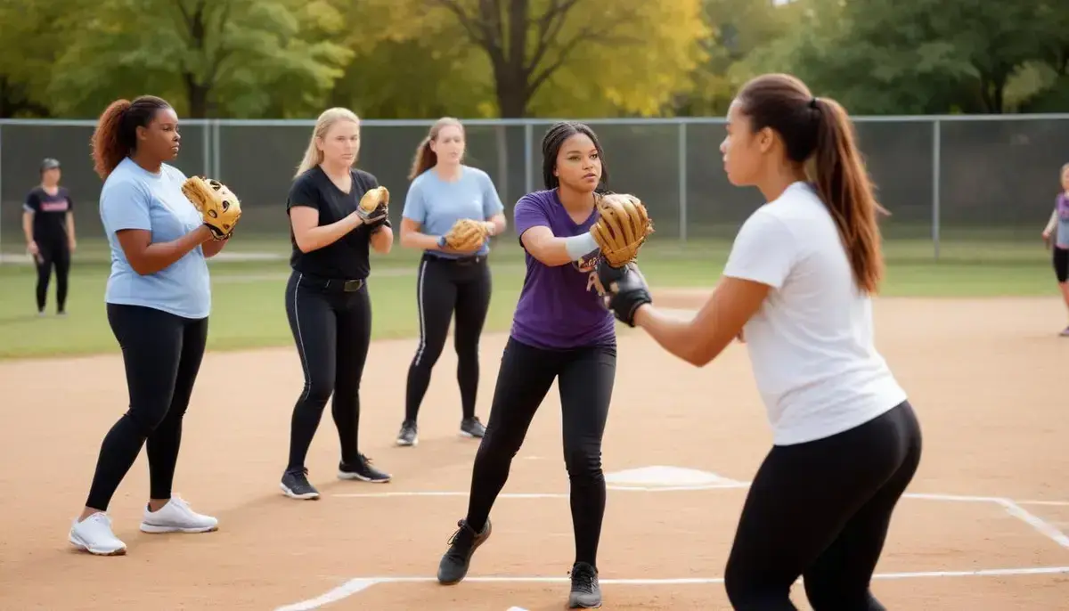 Como começar a praticar softbol feminino
