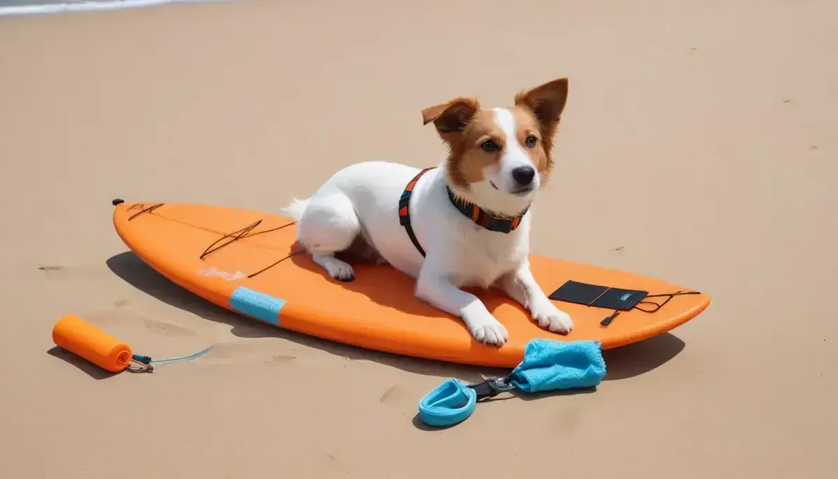 Equipamentos essenciais para o seu cão surfista