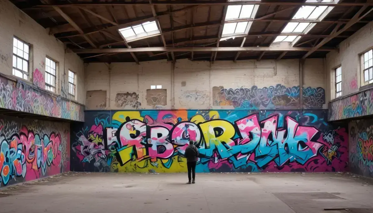 Grafite arte e a valorização de espaços abandonados
