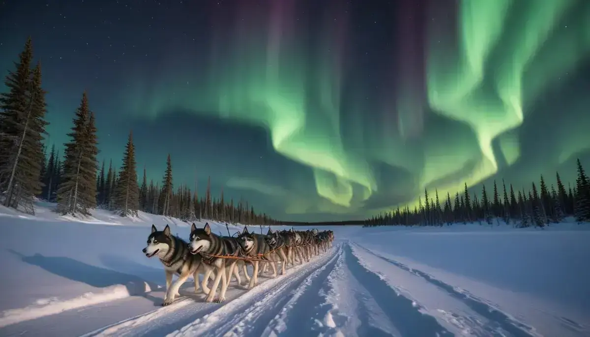 Sled dogs: a resistência e força dos cães de corrida